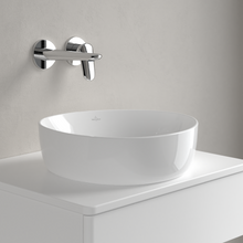 Load image into Gallery viewer, Antao Surface-mounted washbasin, 400 x 395 x 146 mm, White Alpin CeramicPlus, without overflow

