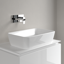 Load image into Gallery viewer, Architectura Surface-mounted washbasin, 600 x 405 x 155 mm, White Alpin, without overflow
