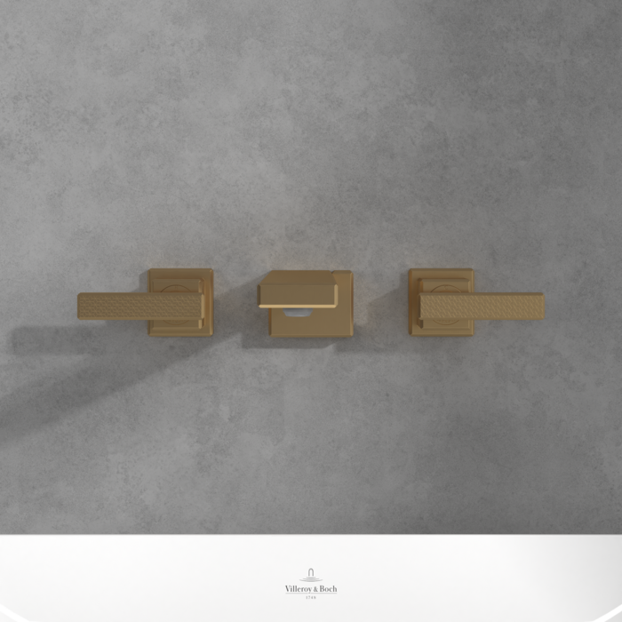 Mettlach Basin Faucet Wall-mounted