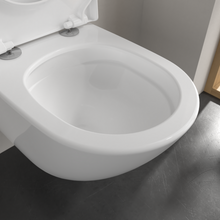 Load image into Gallery viewer, Subway 3.0 Washdown toilet, rimless, wall-mounted, with TwistFlush, White Alpin CeramicPlus
