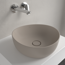 Load image into Gallery viewer, Antao Surface-mounted washbasin, 400 x 395 x 146 mm, Almond CeramicPlus, without overflow
