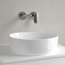 Load image into Gallery viewer, Antao Surface-mounted washbasin, 400 x 395 x 146 mm, White Alpin CeramicPlus, without overflow
