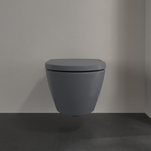 Load image into Gallery viewer, Subway 2.0 Washdown toilet, rimless, wall-mounted, Graphite CeramicPlus
