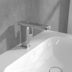 Mettlach Single-lever basin mixer without waste, Chrome