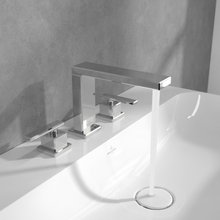 Load image into Gallery viewer, Mettlach Three-hole basin mixer without waste, Chrome
