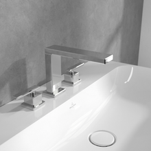 Load image into Gallery viewer, Mettlach Three-hole basin mixer without waste, Chrome
