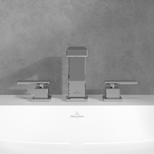 Load image into Gallery viewer, Mettlach Three-hole basin mixer without waste, Chrome
