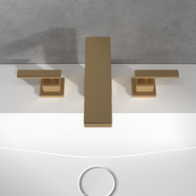 Load image into Gallery viewer, Mettlach Three-hole basin mixer without waste, Brushed Gold
