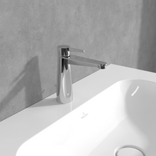 Load image into Gallery viewer, Conum Single-lever basin mixer with draw bar outlet fitting, Chrome
