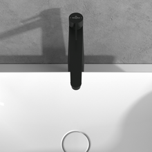 Load image into Gallery viewer, Conum Tall single-lever basin mixer with push-open waste, Matt Black
