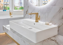 Load image into Gallery viewer, Mettlach Single-lever basin mixer without waste, Brushed Gold
