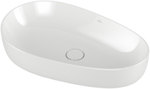 Load image into Gallery viewer, Antao Surface-mounted washbasin, 650 x 400 x 146 mm, White Alpin CeramicPlus, without overflow
