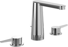 Load image into Gallery viewer, Conum Three-hole basin mixer with draw bar outlet fitting, Chrome
