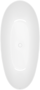 Antao Free-standing bath, 1700 x 750 mm, White Alpin