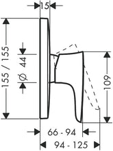 Load image into Gallery viewer, PuraVida Single Lever Shower Mixer for Concealed Installation
