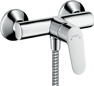 Focus Single lever shower mixer for exposed installation