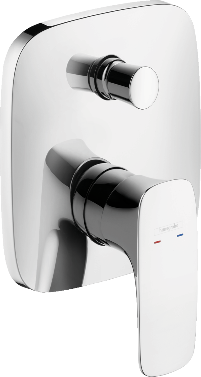 PuraVida Single Lever Bath Mixer for Concealed Installation