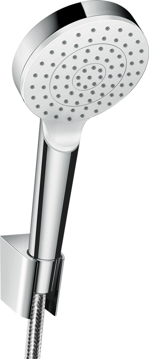 Crometta Shower holder set 1jet EcoSmart 9 l/min with shower hose 160 cm