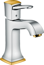 Load image into Gallery viewer, Metropol Classic Single lever basin mixer 110 with lever handle and pop-up waste set
