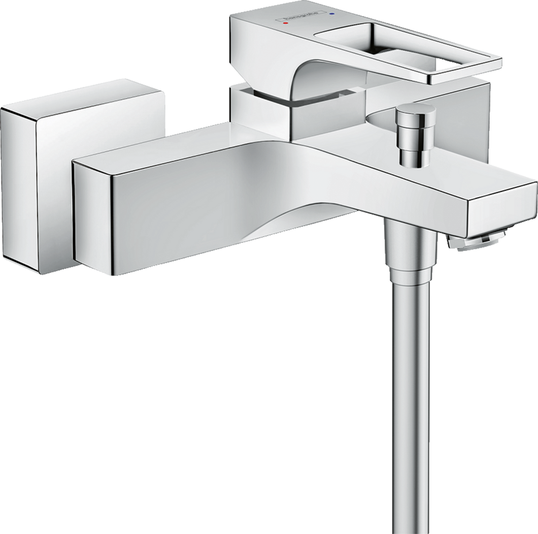 Metropol Single lever bath mixer for exposed installation with loop handle