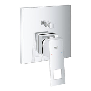 Eurocube Single-lever Bath Mixer With 2-Way Diverter