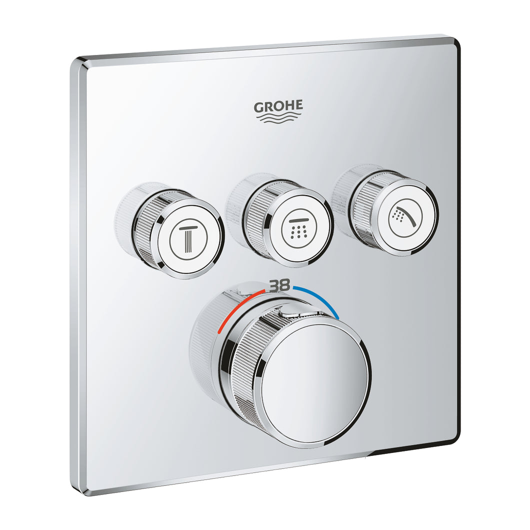 Grohtherm SmartControl Safety Mixer For Concealed Installation With 3 Valves