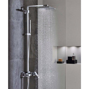 Eurocube System 150 Shower System With Single Lever Mixer  Wall Mounting