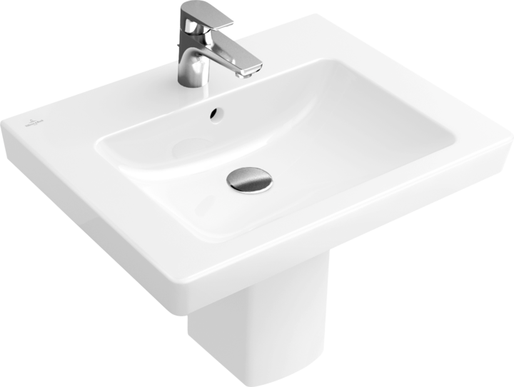 Subway 2.0 Washbasin 600 x 470 mm With Trap Cover