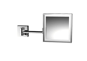 Cosmetic  Mirror Square With LED Light
