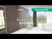 Load and play video in Gallery viewer, RainSelect Thermostat for concealed installation for 3 functions
