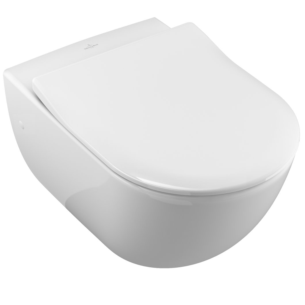 Subway Wall-mounted Toilet With Slim Seat&Cover